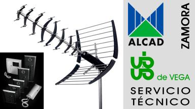 Servicio Técnico ALCAD - Zamora          Videoporteros, Porteros automáticos, control de accesos. Antenas TV.
